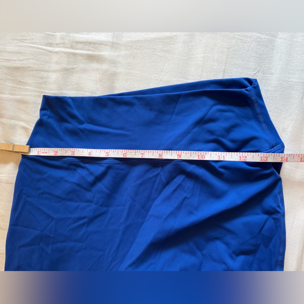 SET ACTIVE Sportbody Royal Blue Leggings - Size Large - Picture 10 of 12